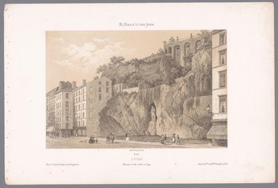 Ansicht der Statue von Johannes Kleberger in Lyon von Isodore Laurent Deroy