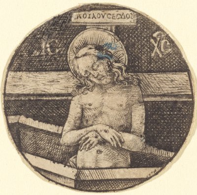 Christus als der Schmerzensmann von Israhel van Meckenem