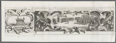 Die Belagerung von La Rochelle: Platte 14, 1628-1630 von Israël Henriet