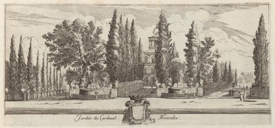 Garten des Kardinals Montalte von Israël Silvestre