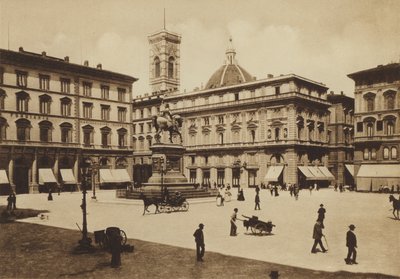 Florenz: Piazza Vittorio Emanuele von Italian Photographer