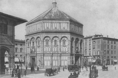 Florenz, Das Baptisterium von Italian Photographer