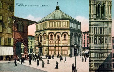 Florenz, Chiesa di San Giovanni o Battistero von Italian Photographer