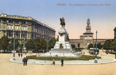Mailand, Italien, Foro Bonaparte, Palazzo Dell Eden von Italian Photographer