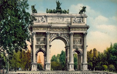 Mailand: Arco della Pace von Italian Photographer