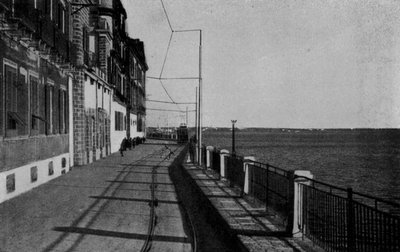 Taranto, Corso Vittorio Emanuele (s/w Foto) von Italian Photographer