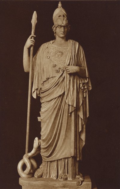 Die Statue der Minerva im Vatikanischen Museum, Rom von Italian Photographer
