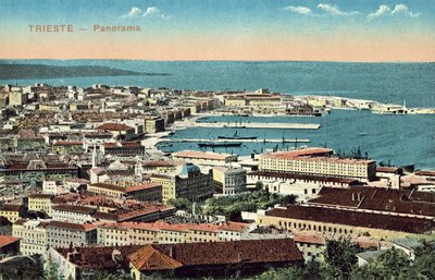 Triest, Italien, Panorama von Italian Photographer
