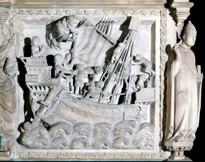 Schiff aus dem 14. Jahrhundert. Kirche St. Eustorgio in Mailand von Italian School