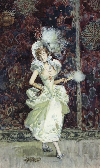 A La Watteau von Italian School