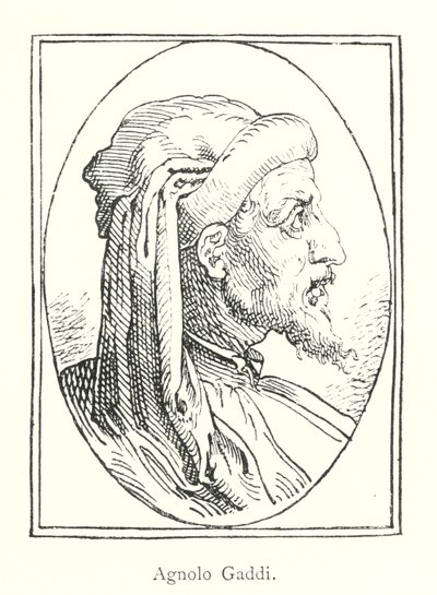 Agnolo Gaddi (Stich) von Italian School