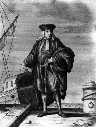 Ein Admiral aus dem venezianischen Arsenal (Gravur) von Italian School