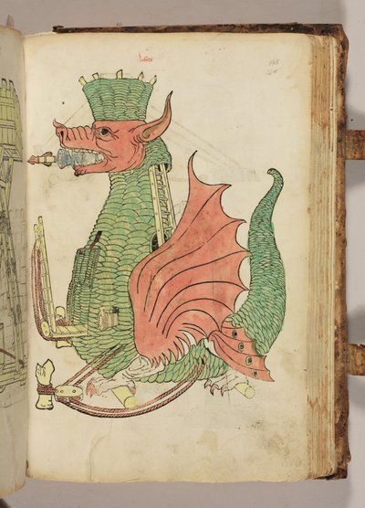 Eine Illustration aus De re militari (Über die Militärkunst) von Robertus Valturius (1413-1484) von Italian School