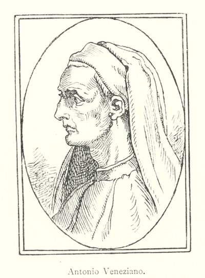 Antonio Veneziano (Gravur) von Italian School