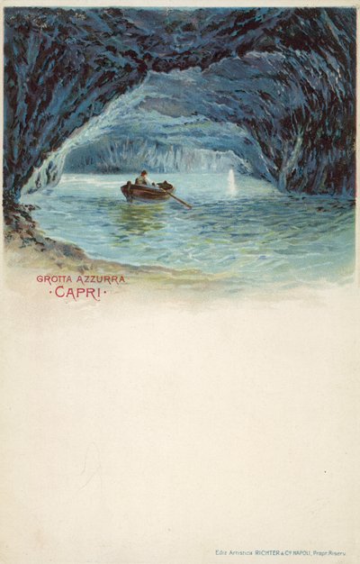 Blaue Grotte, Capri von Italian School