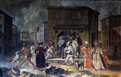 Komödianten der Commedia dell