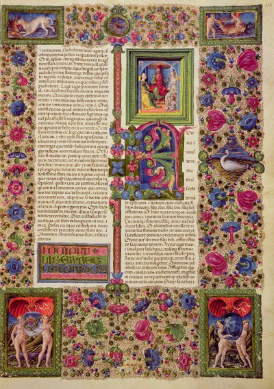 Erstes Buch der Könige, aus der Borso d