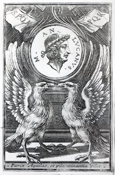Frontispiz zu Lucans Pharsalia von Marcus Annaeus Lucanus, Ausgabe von 1663 von Italian School
