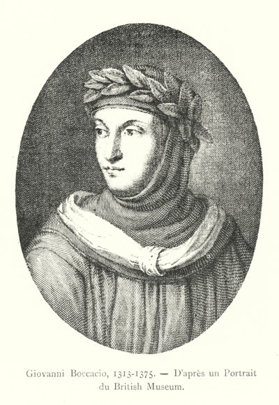 Giovanni Boccaccio von Italian School
