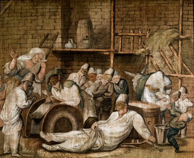 Groteske Charaktere der Commedia dell