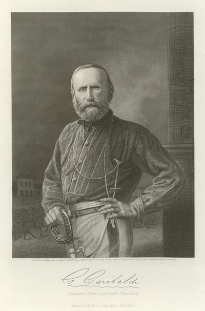 Giuseppe Garibaldi von Italian School