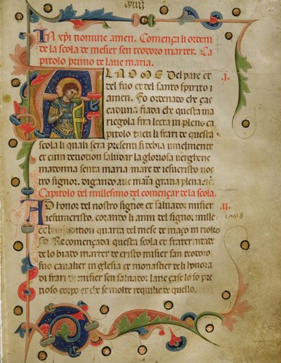 Historisierte Initiale 
