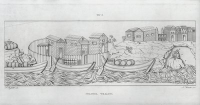 Die Trajanssäule von Italian School