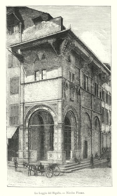La Loggia del Bigallo, Nicolas Pisano von Italian School