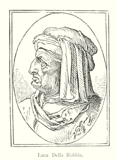 Luca Della Robbia (Gravur) von Italian School