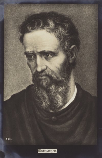Michelangelo, italienischer Bildhauer, Maler und Architekt von Italian School