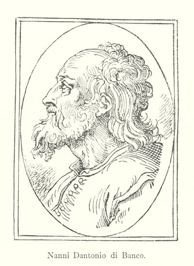 Nanni Dantonio di Banco (Stich) von Italian School