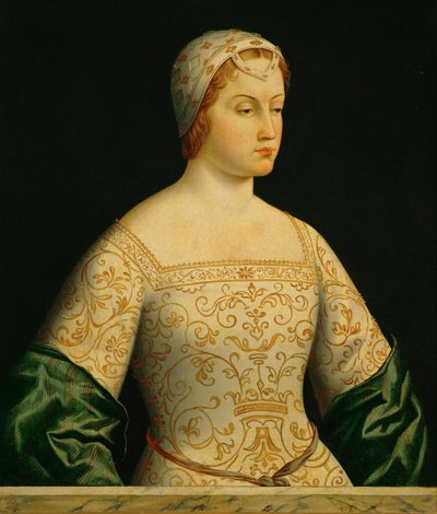 Petrarcas Laura, die Geliebte des Dichters, die er in seinen Sonetten Il Canzoniere verewigte von Italian School