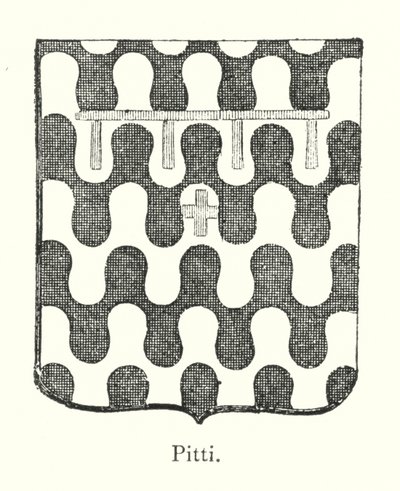 Pitti (Gravur) von Italian School