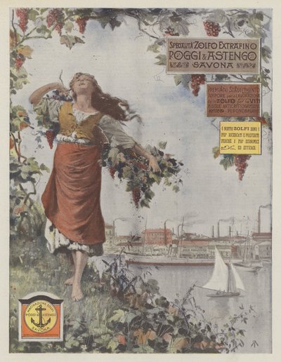 Poggi & Astengo (Farblithografie) von Italian School