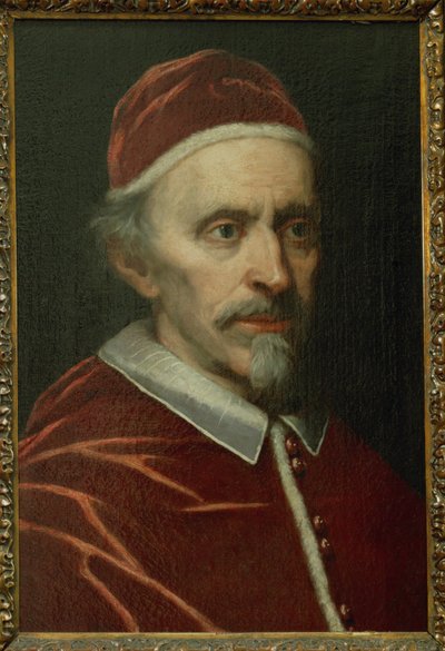 Papst Innozenz XI., Papst 1676-1689 von Italian School
