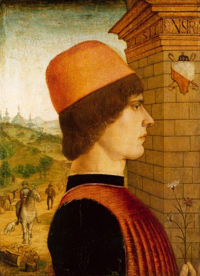 Porträt eines Mannes, ca. 1494 von Italian School