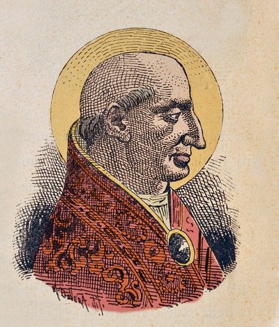 Porträt von Papst Lucius I von Italian School