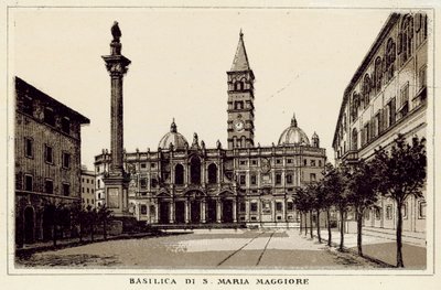 Rom: Basilica Di S. Maria Maggiore von Italian School