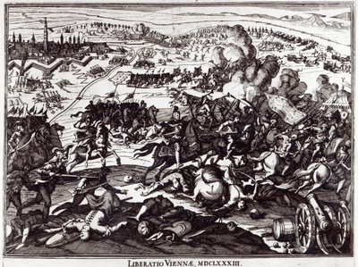 Die Belagerung von Wien 1683 von Italian School