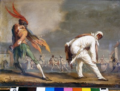 Die italienischen Masken der Commedia dell