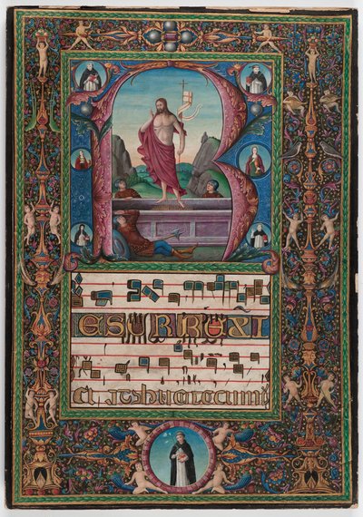 Die Auferstehung, Norditalien, ca. 1500 von Italian School