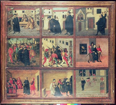 Die Geschichte von Antonio di Giuseppe Rinaldeschi, einem florentinischen Adligen von Italian School