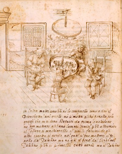 Die alte Kunst der Gefäßherstellung, I, 1589 von Italian School