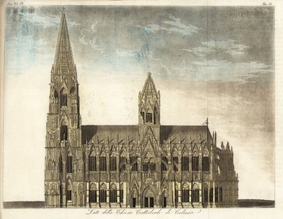 Ansicht des Kölner Doms, Deutschland von Italian School