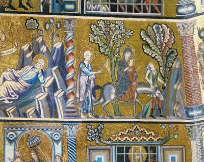 Die Flucht nach Ägypten von Italian school