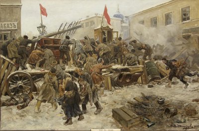 Der Moskauer Aufstand im Dezember 1905, 1906 von Ivan Alexeyevich Vladimirov