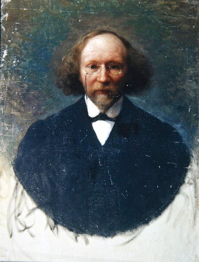 Porträt des Autors Vyacheslav Ivanov, ca. 1910 von Ivan Kirillovich Parkhomenko