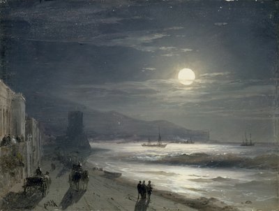 Mondnacht, 1885 von Ivan Konstantinovich Aivazovsky