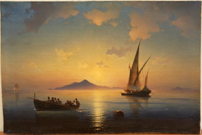 Die Bucht von Neapel von Ivan Konstantinovich Aivazovsky