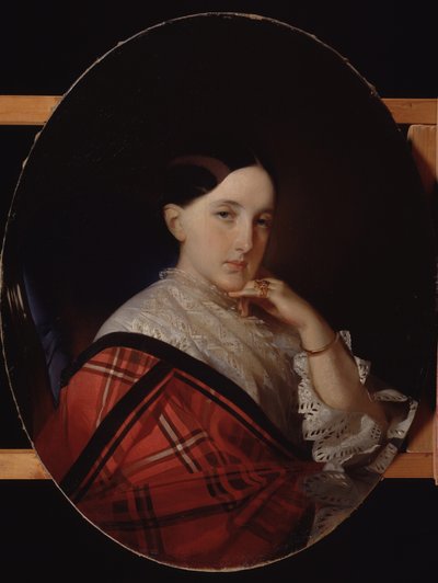 Porträt der Großherzogin Maria Alexandrowna 1824-1880, zukünftige Kaiserin von Russland von Ivan Kosmich Makarov